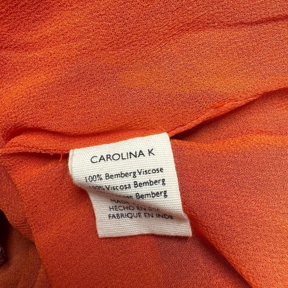 CAROLINA K Terra Blazer Tie Dye Orange Purple XS - Picture 11 of 11